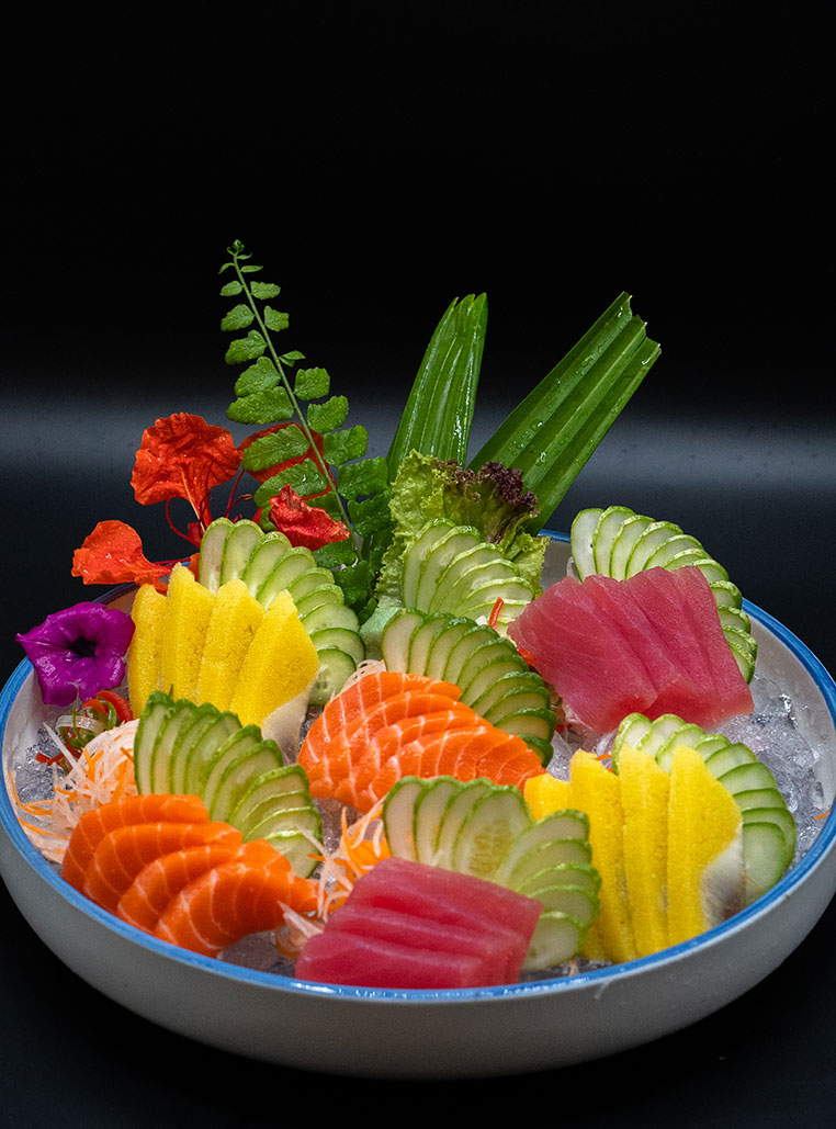 Hotstone Restaurant Phnom Penh Siem Reap in Cambodia Salmon Sashimi Hotstone Restaurant Phnom Penh Siem Reap in Cambodia Salmon Sashimi